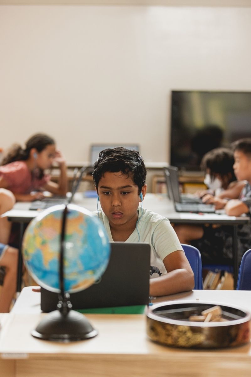 Upper Elementary Montessori program (grades 4–5) at Country Montessori School in Poway, CA