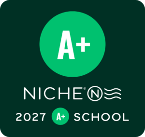 Niche 2027 A+ School badge